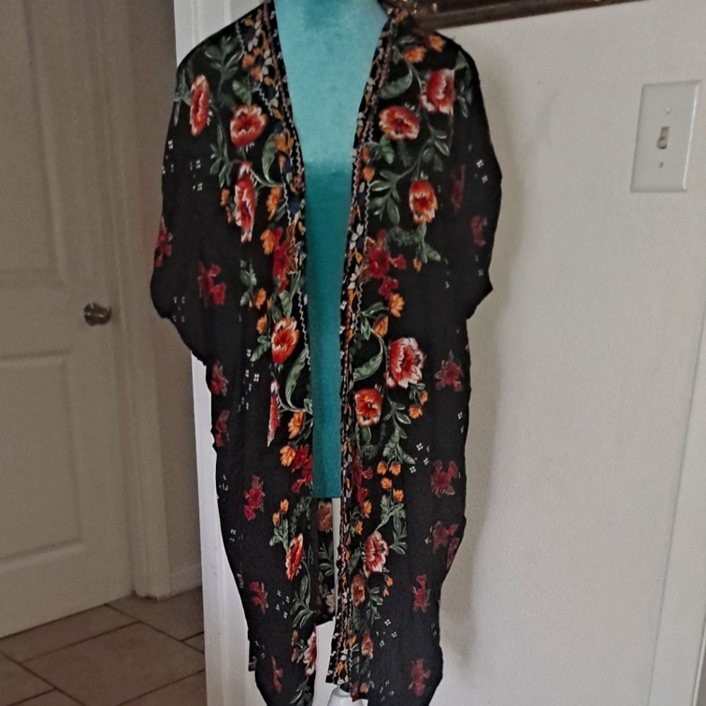 Angie Womens Kimono Cardigan
